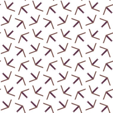 Kusursuz Vektör Deseni. Geometrik Süsleme Biçiminde Arkaplan DokusuName.