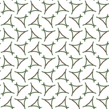 Kusursuz Vektör Deseni. Geometrik Süsleme Biçiminde Arkaplan DokusuName.