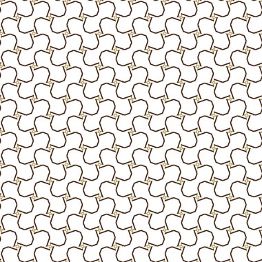 Kusursuz Vektör Deseni. Geometrik Süsleme Biçiminde Arkaplan DokusuName.