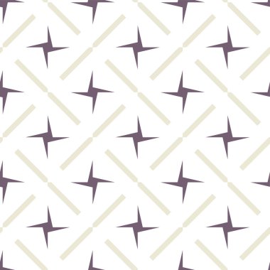 geometrik süsleme biçiminde kusursuz vektör deseni