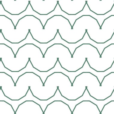 geometrik süsleme biçiminde kusursuz vektör deseni