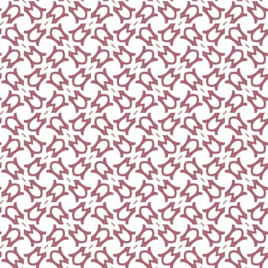 geometrik süsleme biçiminde kusursuz vektör deseni