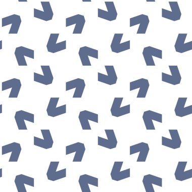 Geometrik süslemeli vektör deseni. Kusursuz tasarım dokusu.