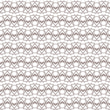 Geometrik süslemeli vektör deseni. Kusursuz tasarım dokusu.