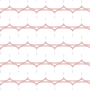 Geometrik süslemeli vektör deseni. Kusursuz tasarım dokusu.