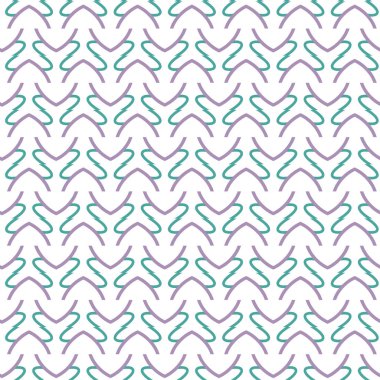 Geometrik süslemeli vektör deseni. Kusursuz tasarım dokusu.