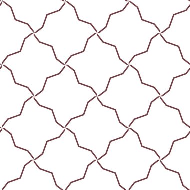 Dikişsiz geometrik süs vektör deseni. Soyut arka plan