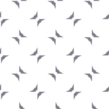 Dikişsiz geometrik süs vektör deseni. Soyut arka plan