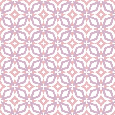 geometrik süsleme biçiminde kusursuz vektör deseni
