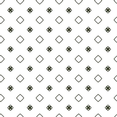 geometrik süsleme biçiminde kusursuz vektör deseni