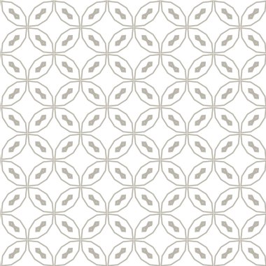 geometrik süsleme biçiminde kusursuz vektör deseni