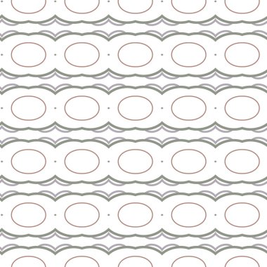 geometrik süsleme biçiminde kusursuz vektör deseni