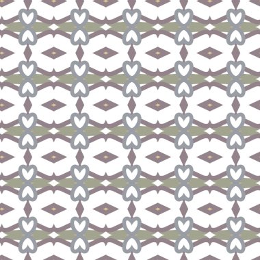 Dikişsiz geometrik süs vektör deseni. Soyut arka plan