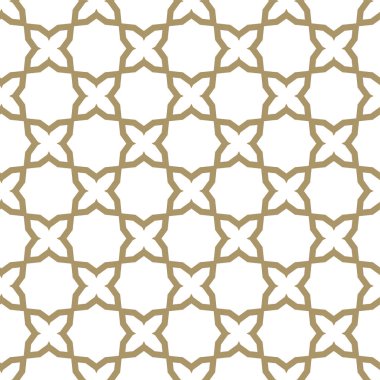 Dikişsiz geometrik süs vektör deseni. Soyut arka plan