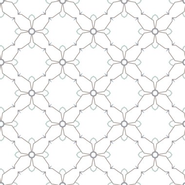 Dikişsiz geometrik süs vektör deseni. Soyut arka plan