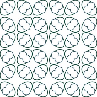 Geometrik süslemeli vektör deseni. Kusursuz tasarım dokusu.