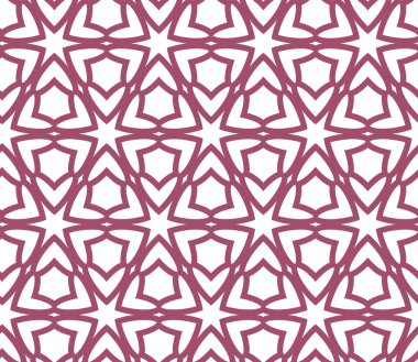 Geometrik süslemeli vektör deseni. Kusursuz tasarım dokusu.