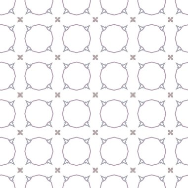 Geometrik süslemeli vektör deseni. Kusursuz tasarım dokusu.