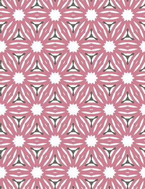 Kusursuz Vektör Deseni. Geometrik Süsleme Biçiminde Arkaplan DokusuName.