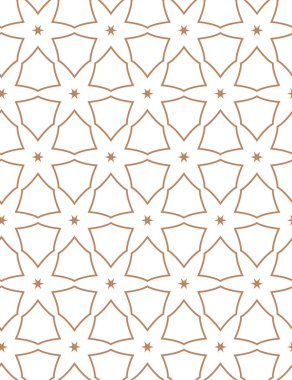 Kusursuz Vektör Deseni. Geometrik Süsleme Biçiminde Arkaplan DokusuName.
