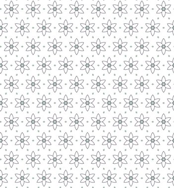 Kusursuz Vektör Deseni. Geometrik Süsleme Biçiminde Arkaplan DokusuName.