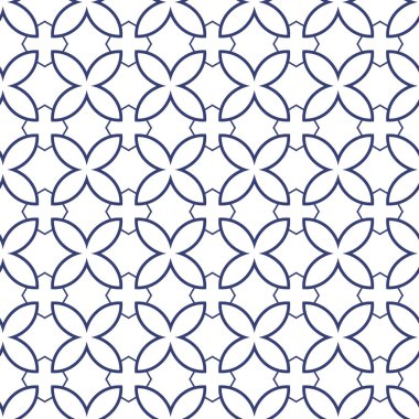 Kusursuz Vektör Deseni. Geometrik Süsleme Biçiminde Arkaplan DokusuName.