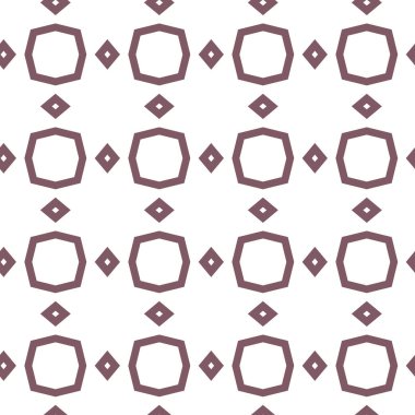 Kusursuz Vektör Deseni. Geometrik Süsleme Biçiminde Arkaplan DokusuName.