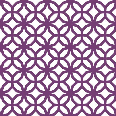 geometrik süsleme biçiminde kusursuz vektör deseni
