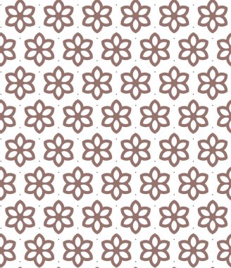 geometrik süsleme biçiminde kusursuz vektör deseni