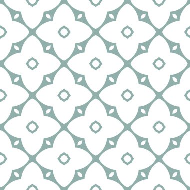 geometrik süsleme biçiminde kusursuz vektör deseni