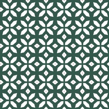 geometrik süsleme biçiminde kusursuz vektör deseni
