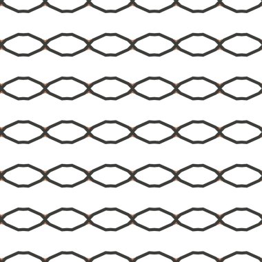 geometrik süsleme biçiminde kusursuz vektör deseni