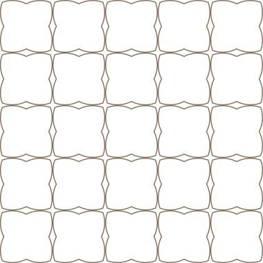 geometrik süsleme biçiminde kusursuz vektör deseni