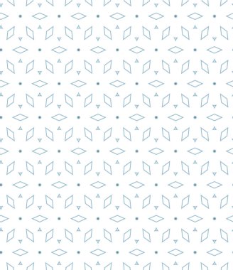 geometrik süsleme biçiminde kusursuz vektör deseni