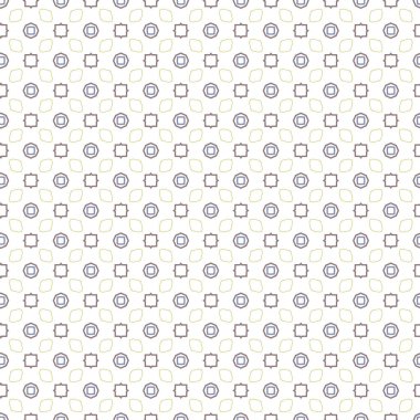 geometrik süsleme biçiminde kusursuz vektör deseni