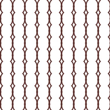 geometrik süsleme biçiminde kusursuz vektör deseni