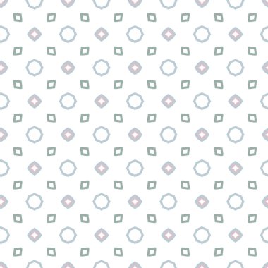 Dikişsiz geometrik süs vektör deseni. Soyut arka plan