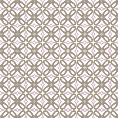 Dikişsiz geometrik süs vektör deseni. Soyut arka plan