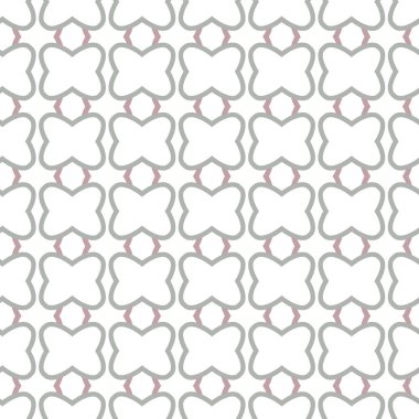 Geometrik süslemeli vektör deseni. Kusursuz tasarım dokusu.