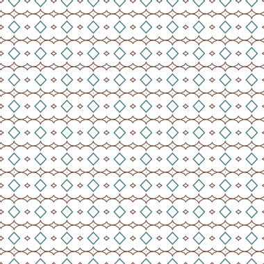 Geometrik süslemeli vektör deseni. Kusursuz tasarım dokusu.