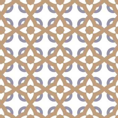 Geometrik süslemeli vektör deseni. Kusursuz tasarım dokusu.
