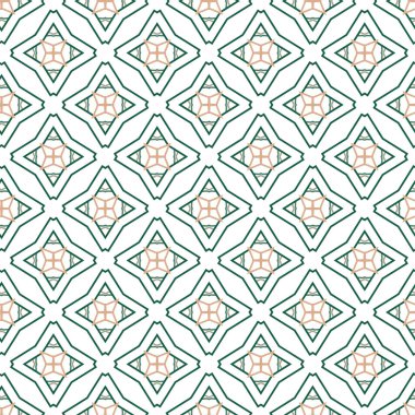 Geometrik süslemeli vektör deseni. Kusursuz tasarım dokusu.