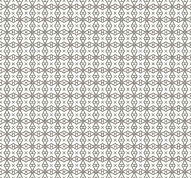 Geometrik süslemeli vektör deseni. Kusursuz tasarım dokusu.