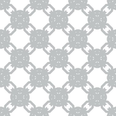 Geometrik süslemeli vektör deseni. Kusursuz tasarım dokusu.