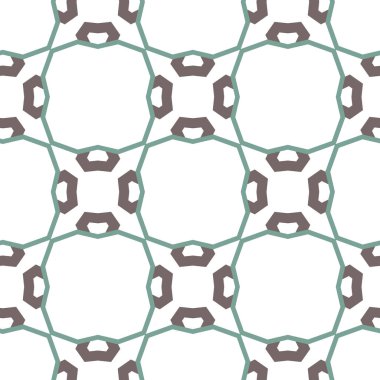 Geometrik süslemeli vektör deseni. Kusursuz tasarım dokusu.