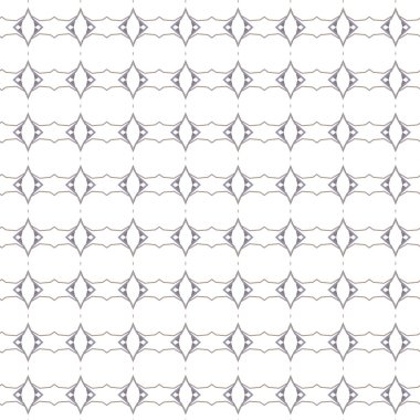 Geometrik süslemeli vektör deseni. Kusursuz tasarım dokusu.