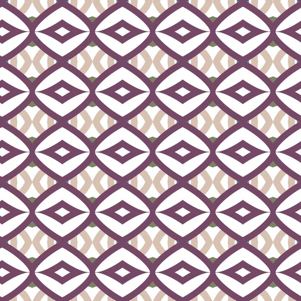 Geometrik süslemeli vektör deseni. Kusursuz tasarım dokusu.