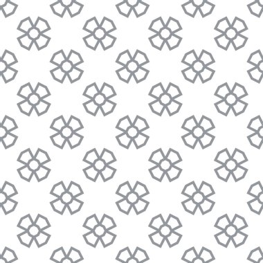 geometrik süsleme biçiminde kusursuz vektör deseni