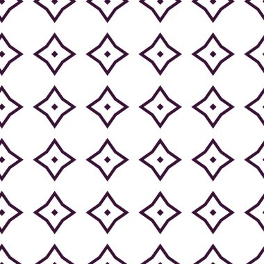 geometrik süsleme biçiminde kusursuz vektör deseni