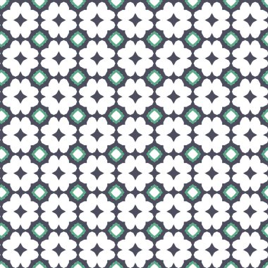 Kusursuz Vektör Deseni. Geometrik Süsleme Biçiminde Arkaplan DokusuName.